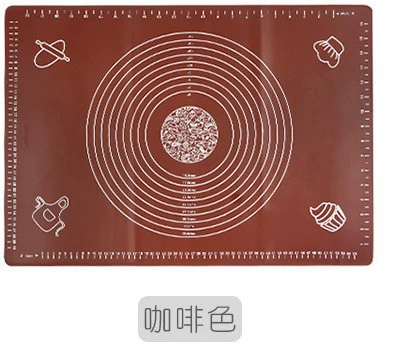 Мультicolor silicone kneading mat
