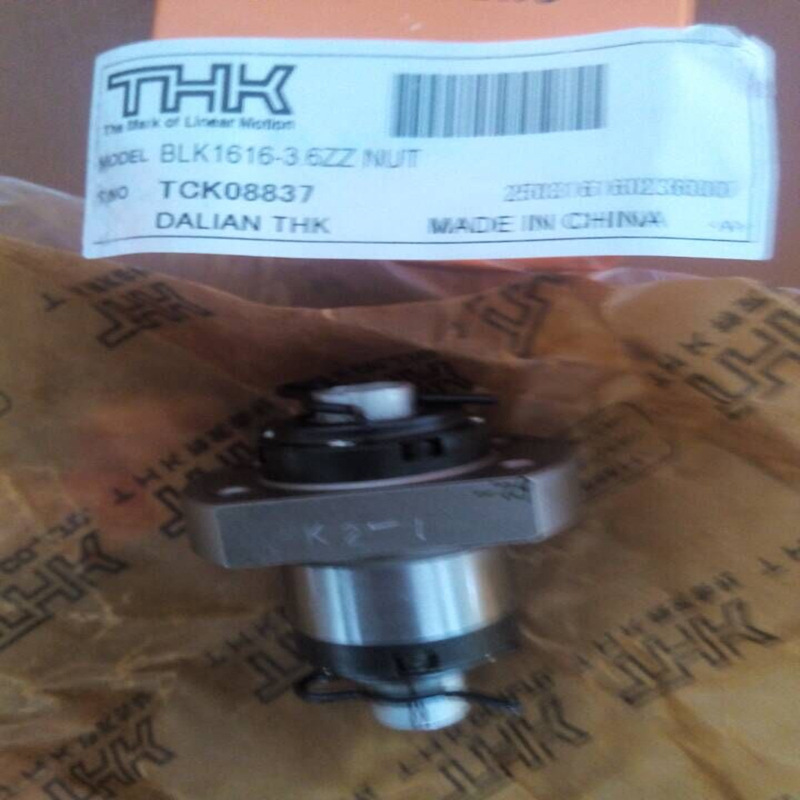 THK大导程 BLK1616-3.6(轧制）精密 BLK1616D 滚珠丝杆 螺母原装