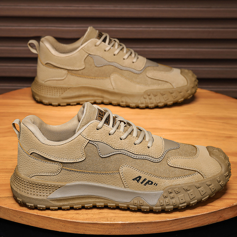 Zapatos de primavera para hombres, 2026 transpirables, zapatos de ocio, zapatos de trabajo, zapatos de tendencia para hombres, zapatos de trabajo difíciles