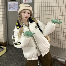 2025���¿��޷�Ů�����͹Ų���ɫ����oversize�WԺ�L���e�ٴ�����
