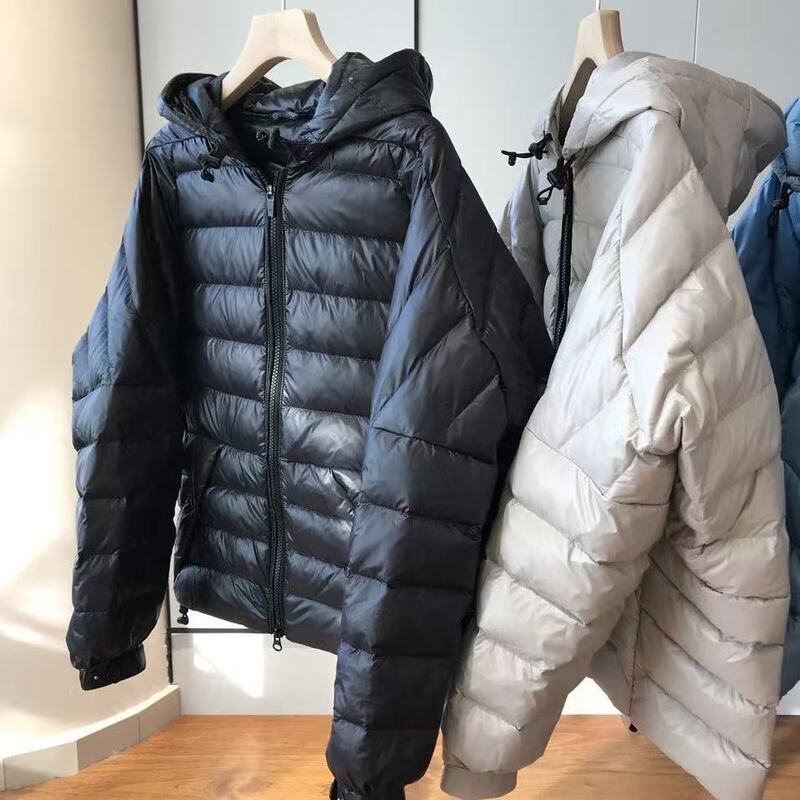 M home lightweight and simple 90% white goose down warm short bread clothing hooded down jacket autumn and winter Q1127E M home lightweight and simple 90% white goose down warm short bread clothing hooded down jacket autumn and winter Q1127E