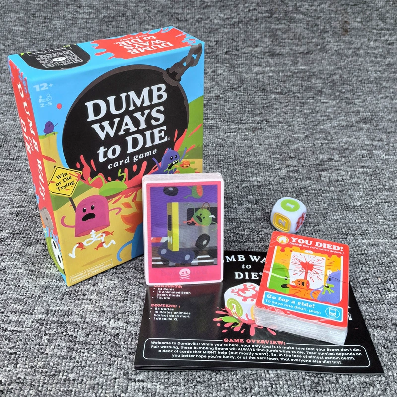 Новая игра в карты Plush DUMB WAYS to Die