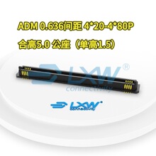 SAMTEC���ADM/ADF6-60-03.5-L-4-2-A-TR 0.635�g�� 4*20-4*80P