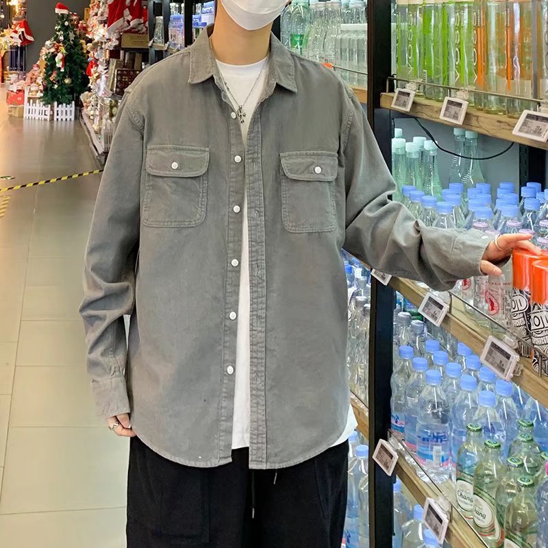 Moda 2024 ropa de pareja, ropa de trabajo, chaqueta con capucha, ropa de otoño para mujer, nuevo estilo coreano, estilo de pareja suelto y versátil para hombre