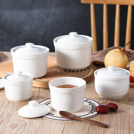 A级适合天猫/抖音】炖盅陶瓷炖盅隔水炖中式带盖陶瓷炖盅沙县炖盅