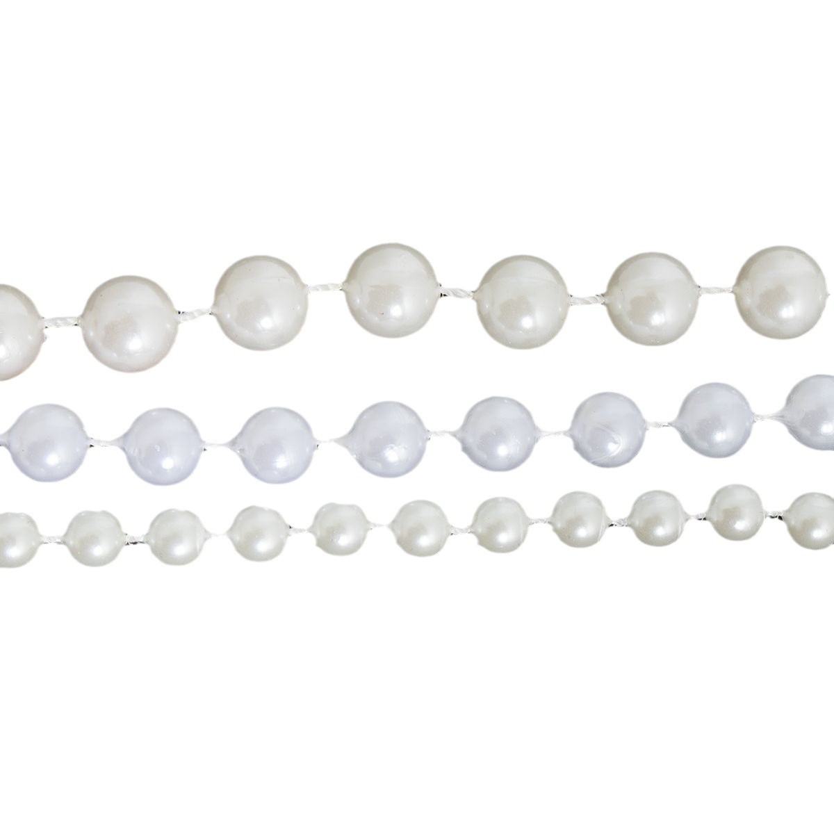 Cadena de perlas imitación de boda perlas hechas a mano DIY accesorios joyería tocado material de joyería para el cabello 6mm 10mm