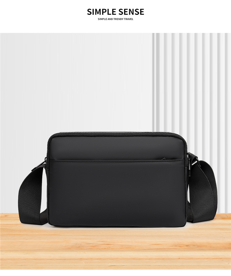 Grenzüberschreitende Herren-Schultertasche Crossbody-Tasche modische bequeme Trägertasche kleine Tasche 2025 neue Herren-kleine Schultertasche Großhandel