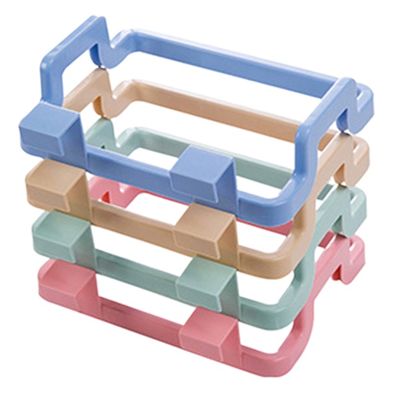 Hangable Garbage Bag Rack Storage Shelf Household Wall Hanger Hook Cabinet Door Hanger Kitchen Trash