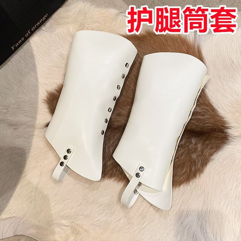 Shoe Sleeves with Detachable Buckles, Decorative Leg Protectors, Various Martin Boots, Short Boots, Combination Styles, Trendy Long Boots, High Boots