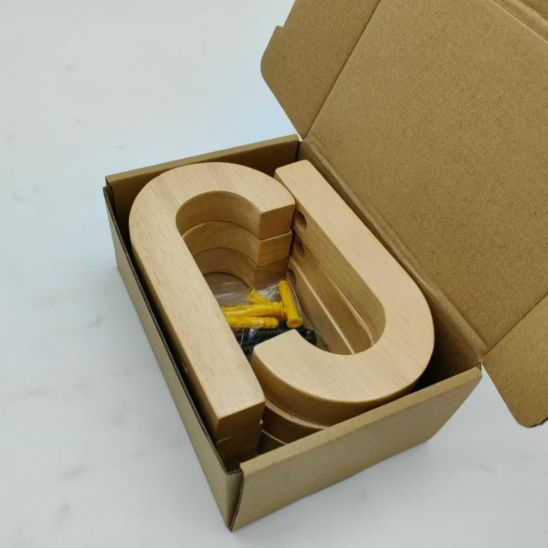 Suministro directo de fábrica creativo gancho de madera maciza pasillo de la pared del hogar de madera gancho de abrigo gancho de montaje gancho de sala
