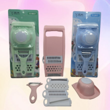 批发蔬菜水果多功能不锈钢切丝器切菜器家用厨房护手神器刨丝器