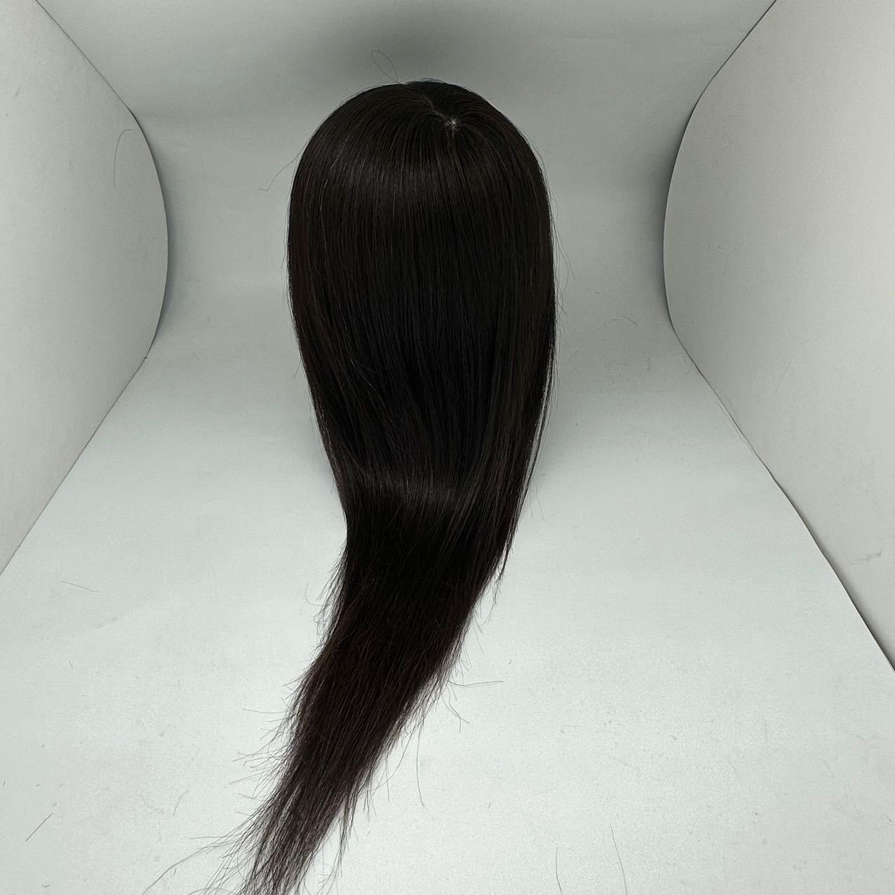 Perruca de cabello verdadero modelo de cabeza de entrenamiento de cabello trenzado modelo de cabeza de entrenamiento de cabello de cabello verdadero modelo de cabeza de corte de soplado