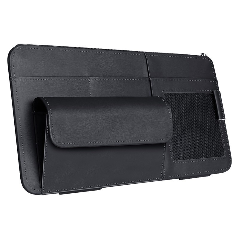 Car Sun Visor Storage Bag, Multifunctional Creative Simple Car Card Holder, Document Holder, Car In-Car Bill Holder
