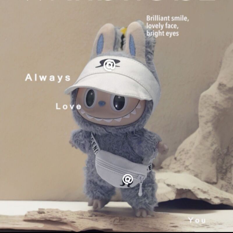 Dropshipping 代发仅衣服】挂件LABUBU公仔娃衣一二代盲盒拉布布|undefined