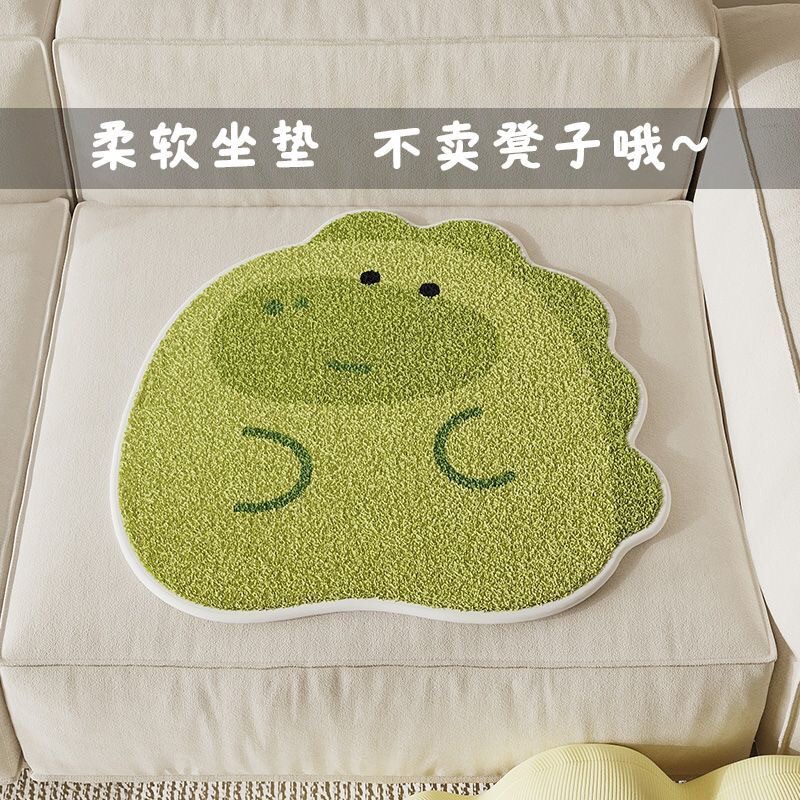 仿羊绒坐垫小清新风加厚保暖办公室久坐垫家用耐脏防滑餐桌椅子垫|undefined