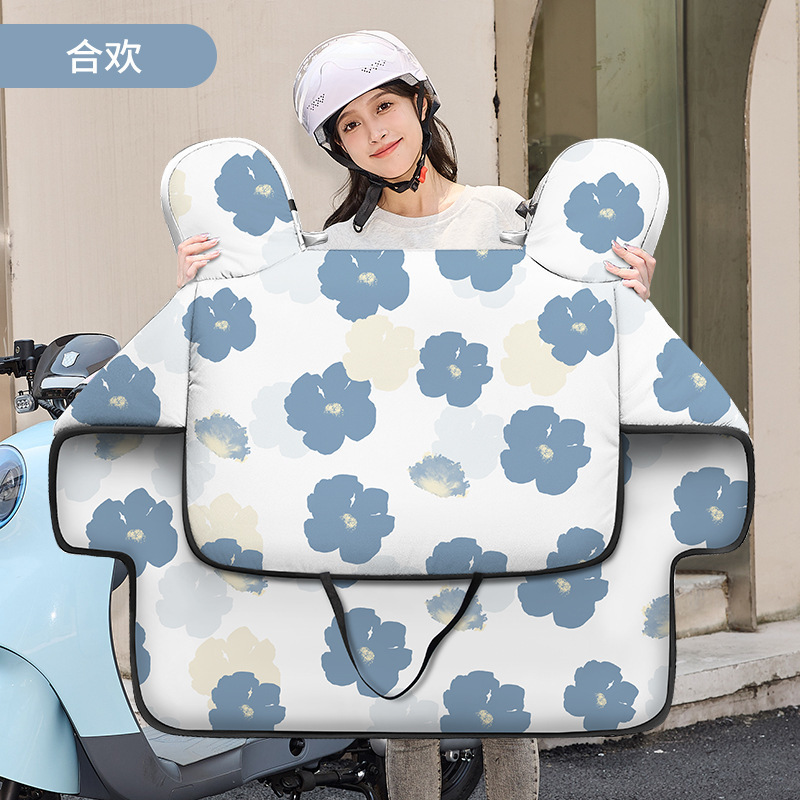 2025年新型電動車用防風カバー 冬用卸売 裏起毛 厚手 保温 防寒 防水 防風カバー|undefined