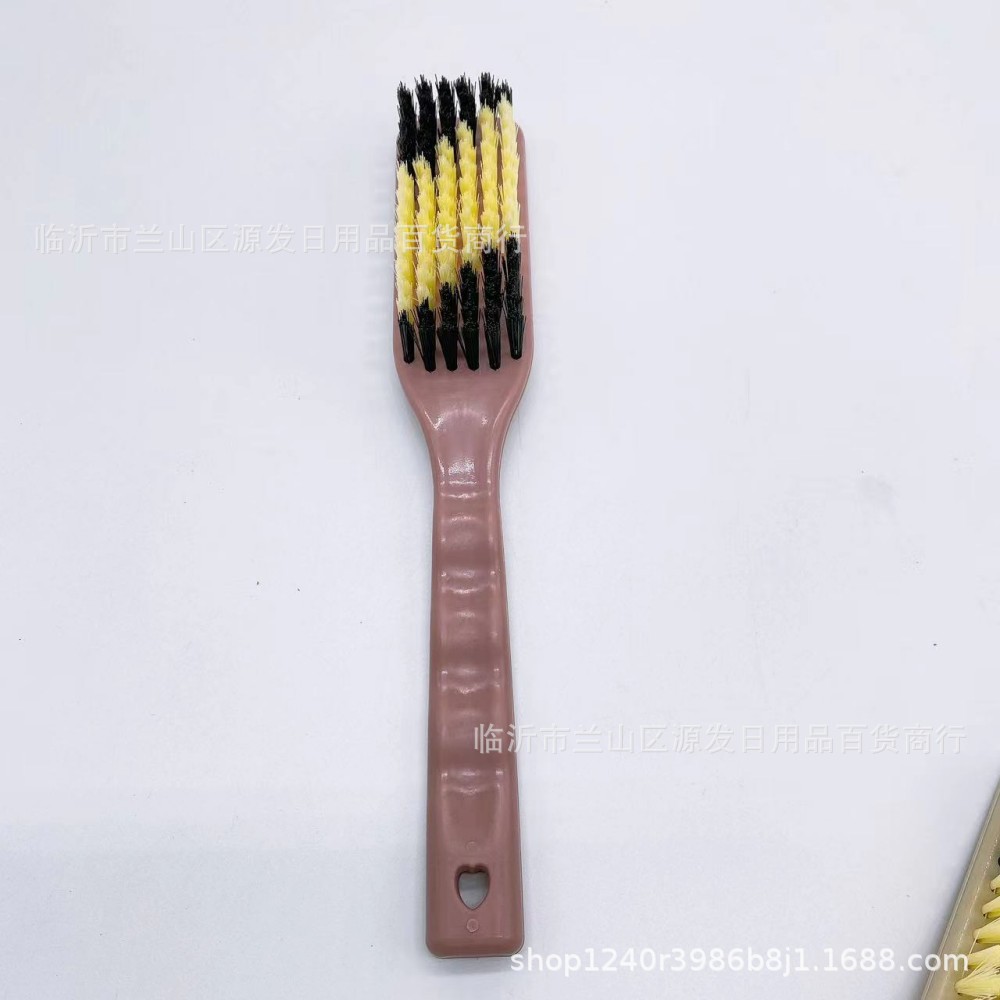 Cepillo de limpieza de plástico para el hogar mango largo cepillo de zapatos cepillo de lavandería multifuncional cepillo de descontaminación del piso brecha de suministro de un yuan