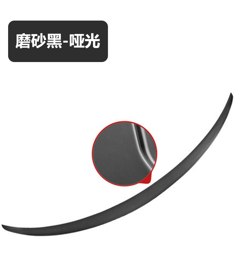 Suitable for Tesla Tesla model3/Y modified accessories blow molded ABS rear wing high-performance sports spoiler