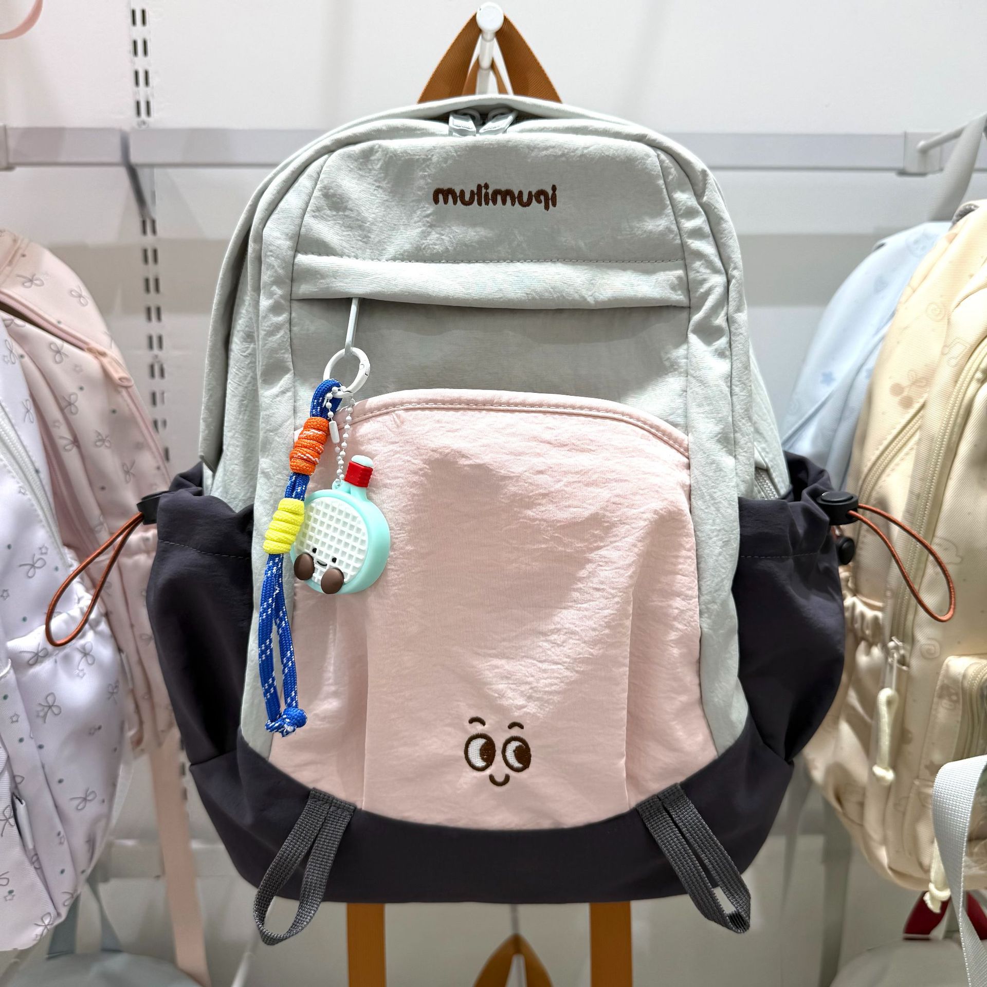 Mochila de dibujos animados para niños, mochila pequeña, 7 - 9 - 11 - 13 años, bolsas de moda para niños y niñas, color caramelo, ligero