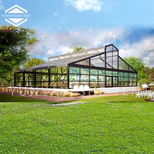 2025 New Aluminum Alloy Tent, Atrium Tent, Double Roof Tent, Frame Structure Is Recyclable