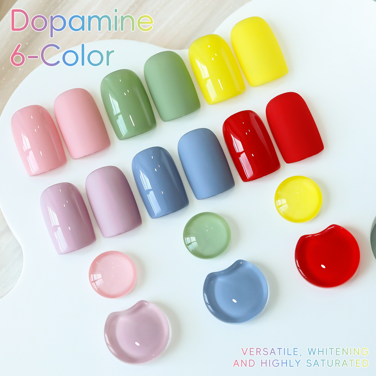 Gel de Uñas Colección Dopamina de Secado Rápido para Salón de Uñas