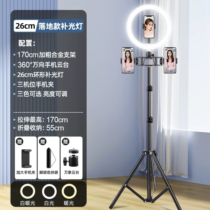 Fill light, handheld phone holder, LED lamp, internet celebrity