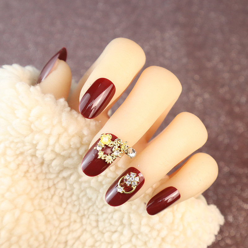 Xumingdie-152 Garland Pendant Cherry Fake Nail Patch Manicure Finished Bridal Fake Nail Patch Manicure Xumingdie-152 Garland Pendant Cherry Fake Nail Patch Manicure Finished Bridal Fake Nail Patch Manicure