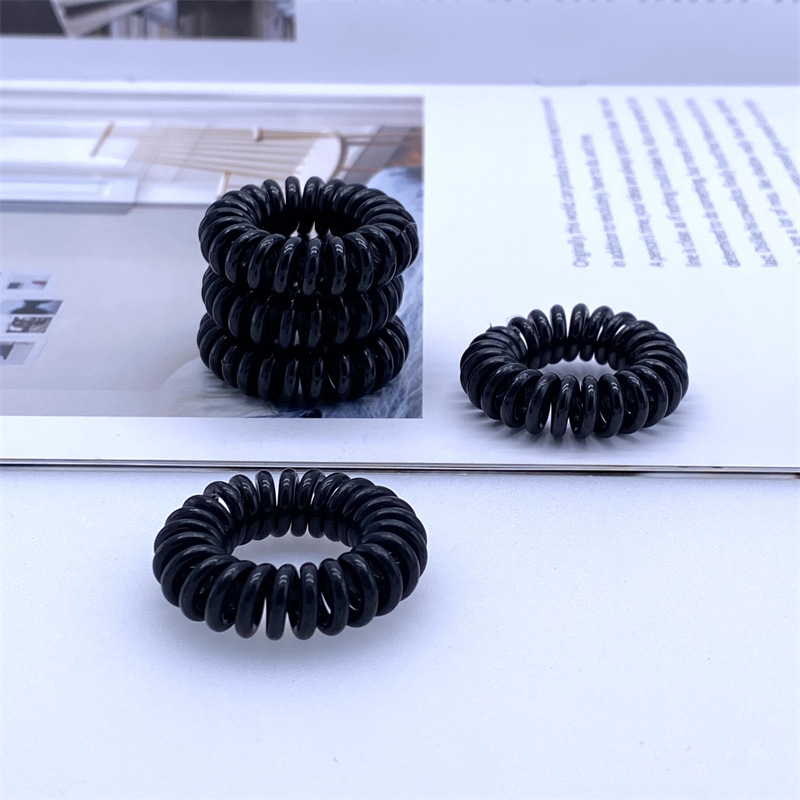 Triángulo gran teléfono bobina banda de pelo cuerda banda de goma mujer lazo de pelo un yuan dos yuanes tienda accesorios para el pelo accesorios cabeza