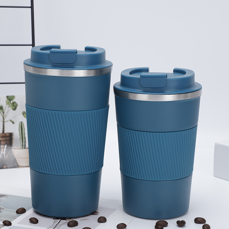 Taza de vacío de suministro directo de comercio exterior taza de café de acero inoxidable 304 taza de mano creativa taza de agua de coche de oficina al por mayor