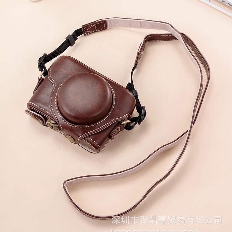 Leather case for Sony RX100M7 M6 M5 M4 M3 M2 mirrorless camera bag/shoulder camera bag