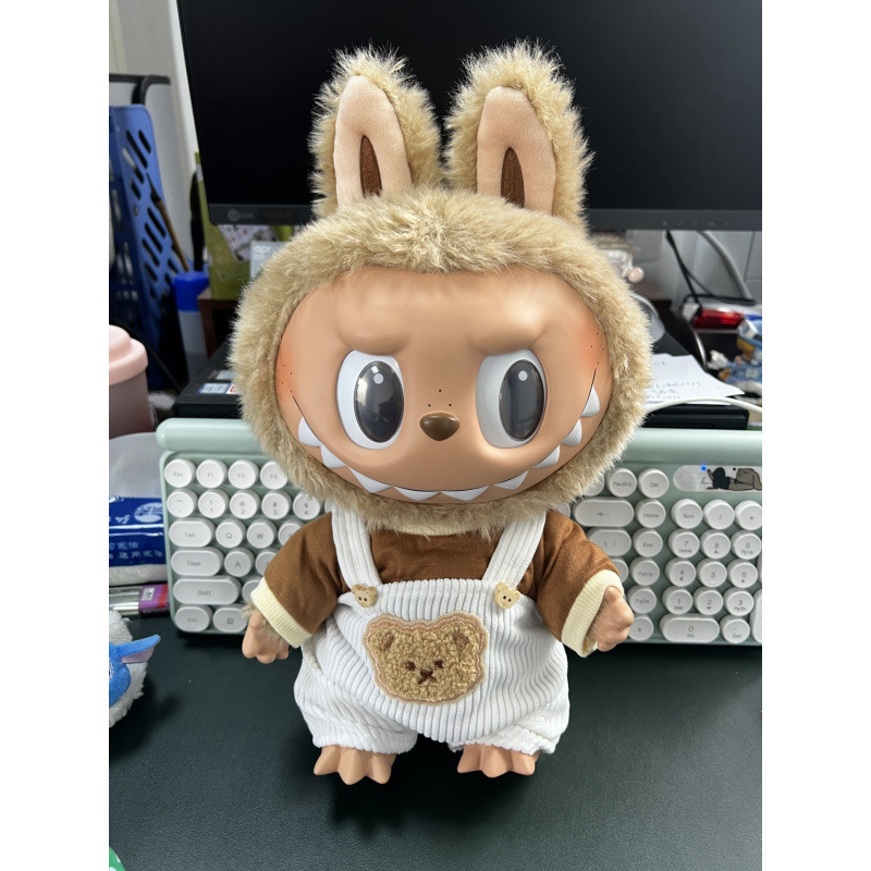 38cmラブブベビー服、ラブブぬいぐるみ服、ラブブ人形着替え、漢服スカートスーツ|undefined