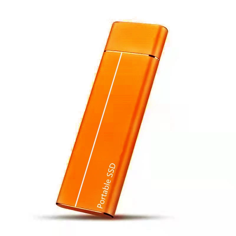 Portable SSD high‑speed external solid‑state drive, 500 GB–128 TB, USB 3.1, compact metal case