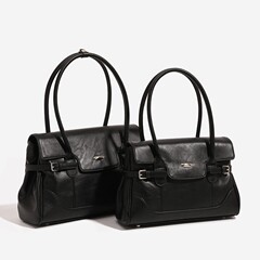 通勤百合プラチナトートバッグ高級感大容量手提げブリーフケース韓国系シングル肩脇下バッグ2025新
