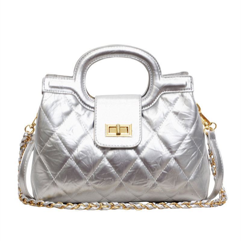 Cross-border 2026 nuevo tipo ligero de lujo pequeño Zhongzhong cadena bolso de mano, bolso de mujer de moda versátil bolso de mano
