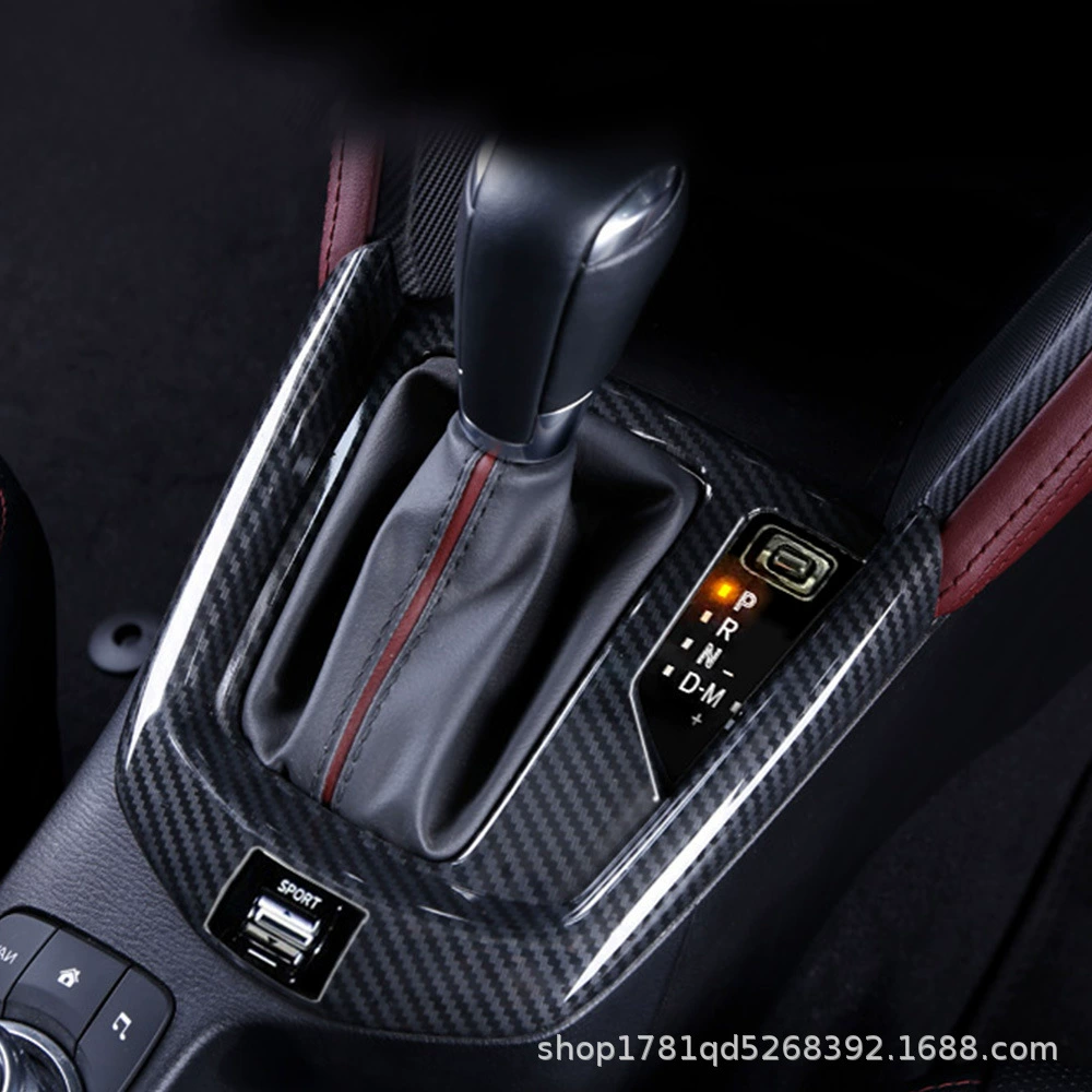 Подходит для Mazda 2cx-3 модифицированная Панель передач декоративная яркая рамка патч