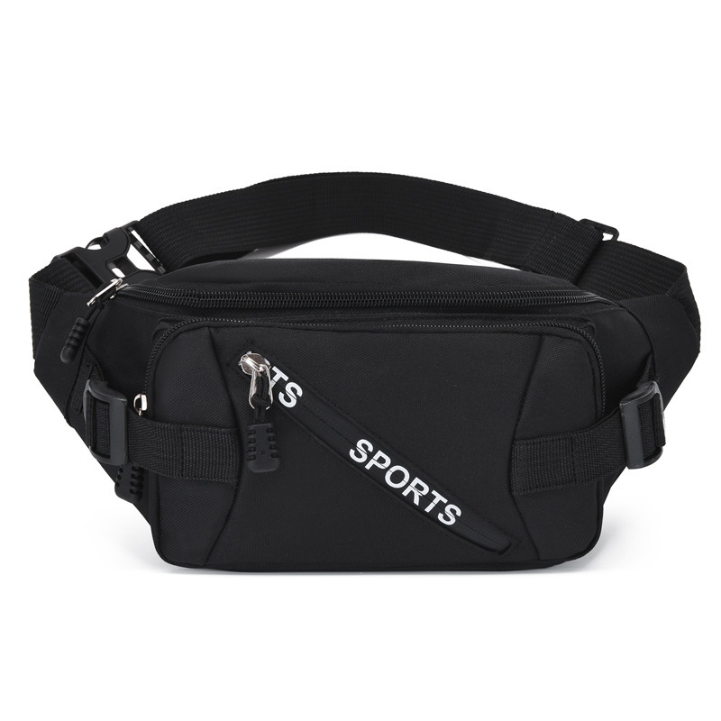 Deportes al aire libre multifunción anti-salpicaduras de agua cajero negocio bandolera bolsa de pecho para hombres y mujeres para trabajar resistente al desgaste de gran capacidad