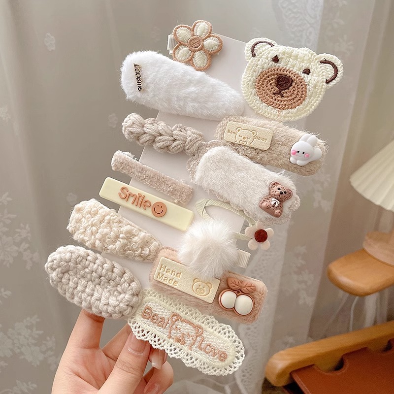 Pinzas de pelo coloridas para mujer, pinzas para flequillo lateral, nuevos accesorios para el cabello 2025, pinzas BB.