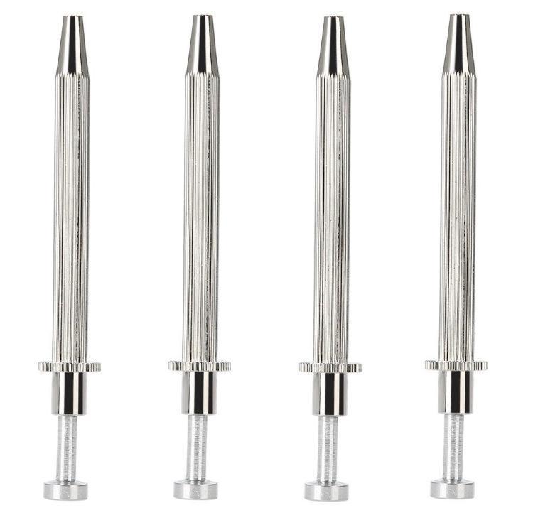 4个不锈钢四爪夹子抓取使用宝石锆石钻石珠宝镊子首饰器材工具