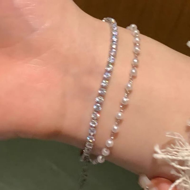 S925碎银子纯银蝴蝶手链女轻奢小众精致足银手镯手饰女友闺蜜礼物|undefined