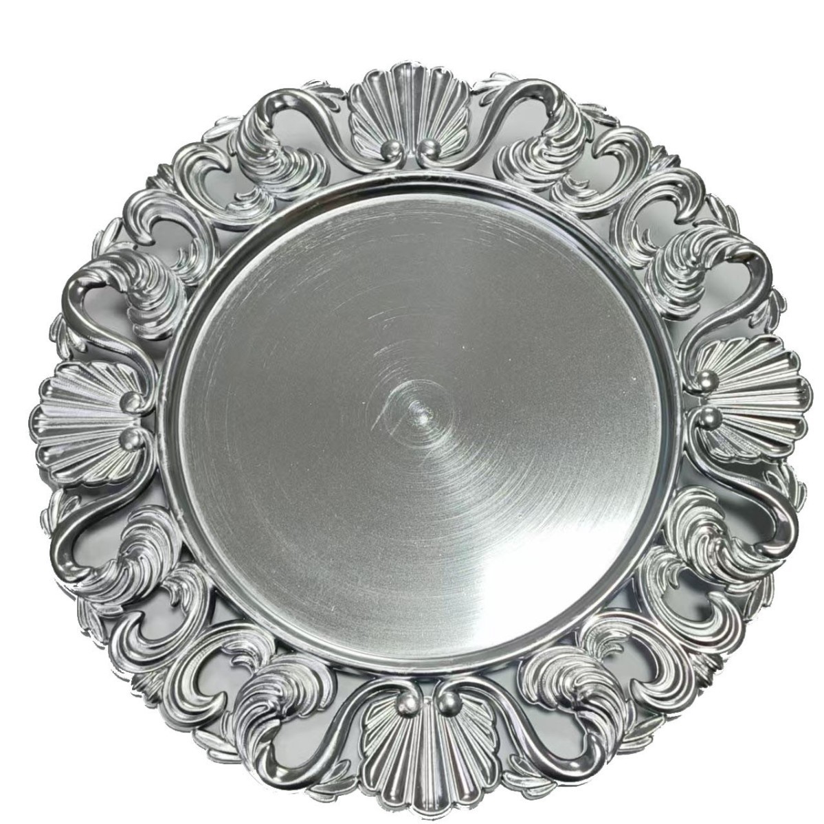 Ventas calientes de comercio exterior retro europeo decoración de mesa almohadilla de Navidad restaurante occidental circular irregular mesa almohadilla