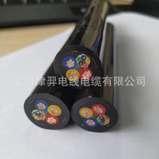 Jin yi electric winding cable 3*50 1*25 square polyurethane high tensile reel special cable