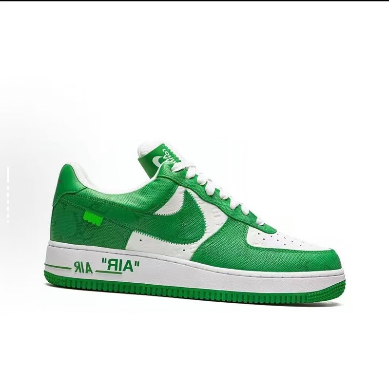 AF1 スニーカー 黒と白のシルク vl ジョイント ロートップ エア フォース ワン 男女兼用 藤原ヒロシ キャンパス カジュアル トレンド シューズ|undefined