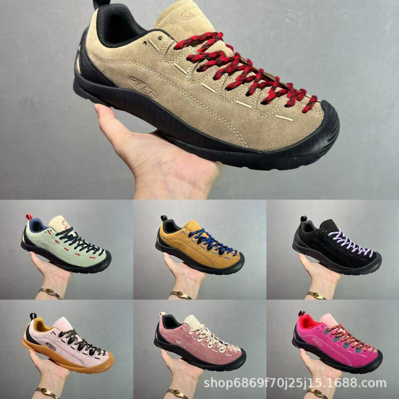 Pure Original Putian Top Board Keen Hiking Shoes Outdoor Shoes Jasper Camping Style Non-Slip Hiking Shoes for Men and Women Couples