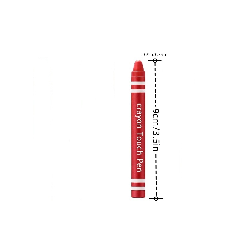 Lápiz táctil de lápiz de pintura de gama alta para niños lápiz capacitivo de crayón pequeño
