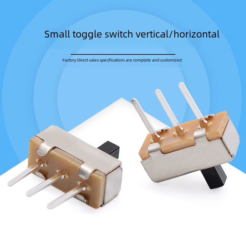 Toy sliding switch three -legged SS12D00 3 pins 3P2 -bit two -bit two -position dial switch