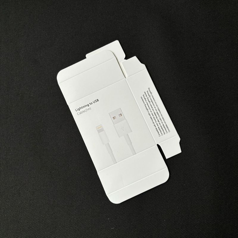 Apple 20W充電ヘッド包装 PD急速充電データケーブルボックス 16本のダブルC編組ケーブル包装 オリジナル携帯電話ケーブル外箱|undefined