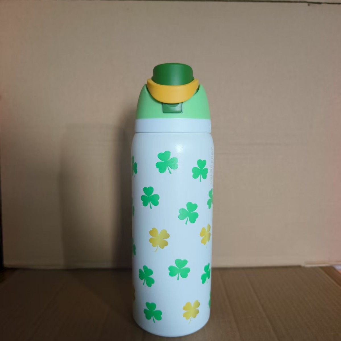 Vaso Aislado de Acero Inoxidable 304 Estilo Owala de Amazon con Asa, Botella de Agua Deportiva, Vaso de Doble Uso, Vaso para Agua, Regalo