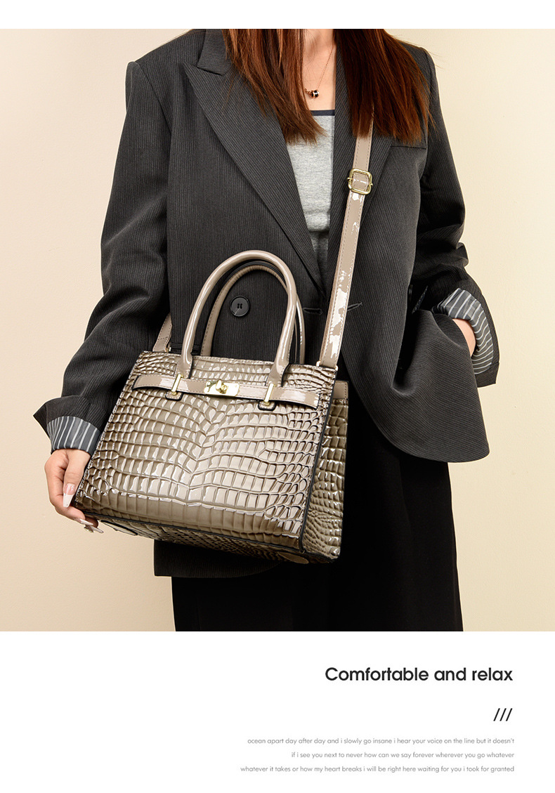 Dames handtas groot van lakleer luxe business tas voor dames_voghion.com