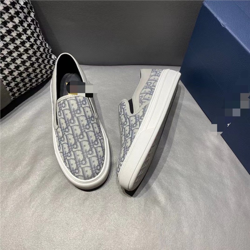 2025 nuevos zapatos Lefu, zapatos de lona de ante con pedales, zapatos de tabla perezosos impresos, zapatos casuales de suela gruesa para hombres