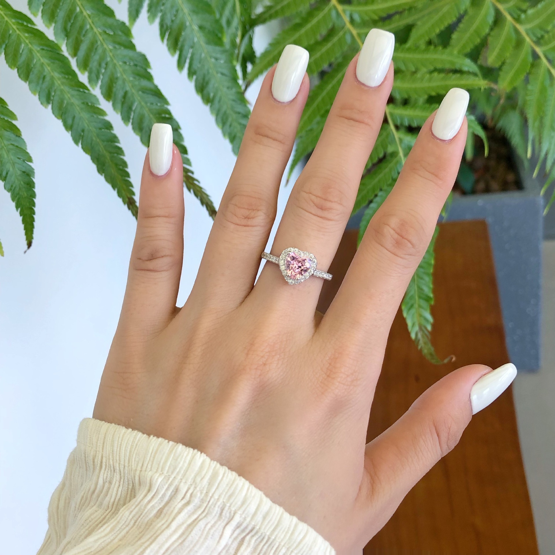 7g Weight Zircon Inlay Material Rings Classification 6, 8, 9 Ring Size 1 Piece Quantity Holiday, Daily Occasion 925 Sterling Silver Material U Shape, Water Droplets, Heart Shape Pattern Women's Gender Inlay Design IG Style, Shiny Style 925 Sterling Silver Zircon U Shape Water Droplets Heart Shape Rings 20